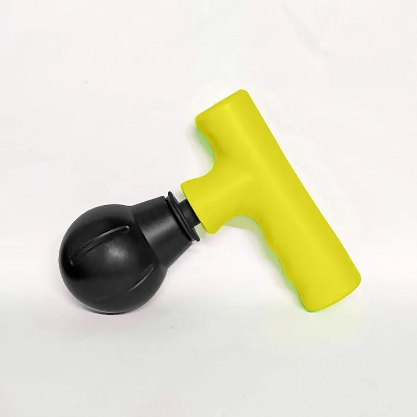 Rechargeable Mini Massage Gun Black ABS - Image 4