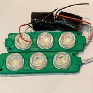 Green Flashing Module Lights 12V for Bikes & Home