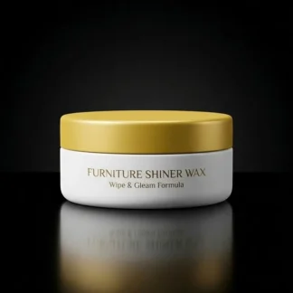 Furniture Shiner Wax 3cm Ceramic Grey 1Pc