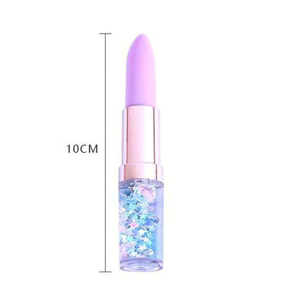 Gel Correction Pen with Star Glitter & Chrome Handle - Image 3