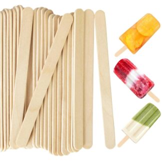 Wooden Ice Cream Sticks for Kids & Parties