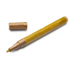Golden Glitter Marker Multi-Surface Shiny Gold Pen