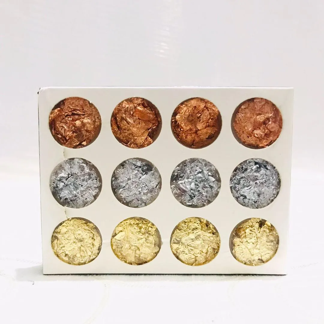 3 Color Foil Flakes Set for Resin & Jewelry Craft - Image 6