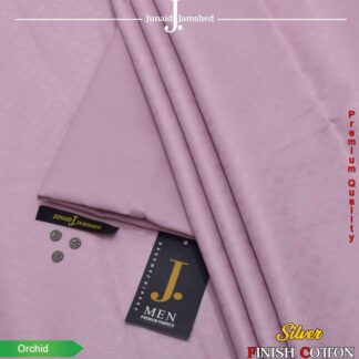 Men's Orchid Textured Cotton Suit with 8 Buttons