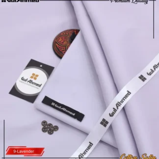 Lavender Cotton Satin Men Suit Premium Quality Daily Wear