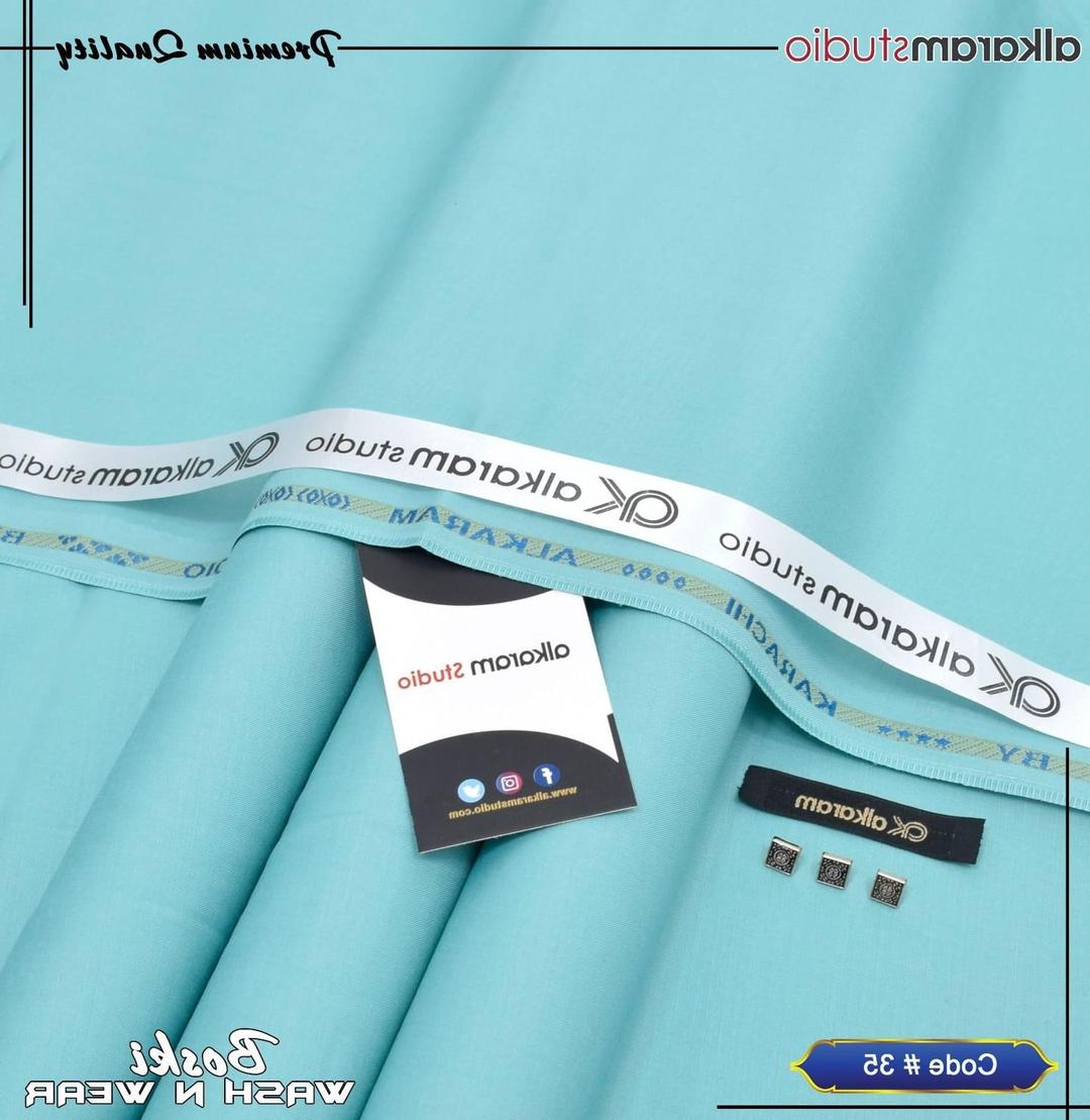 Turquoise Boski Suit for Men All Season - Image 2