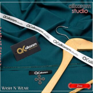 Men's Turquoise Wash & Wear Winter Suit 50ml