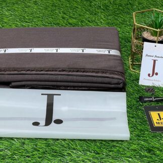Men's Premium Brown Textured Wash & Wear Suit
