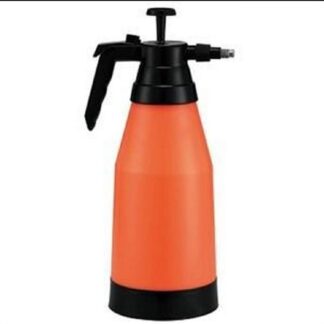 2 Liter Pressure Pump Spray Bottle Orange Black ABS