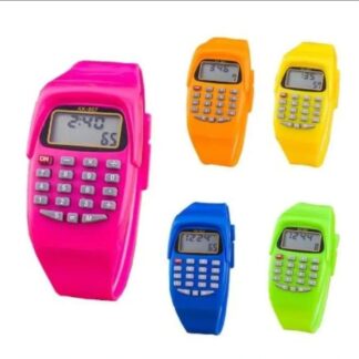 Digital Watch with Magnetic Strap, Water Resistant, Battery Operated