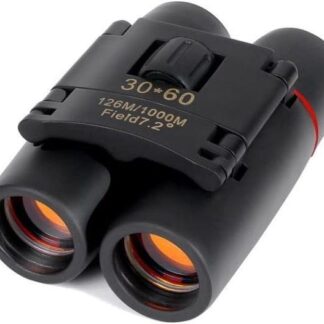 Compact Black ABS Binoculars for Travel & Outdoor Use