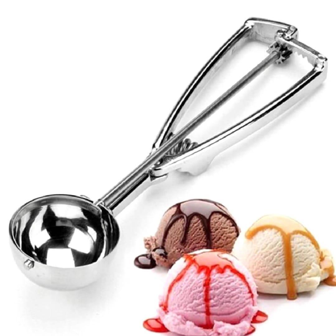 Stainless Steel Ice Cream Scoop for Home & Parties - Image 3