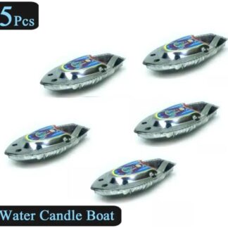 Candle Powered Boat Set for Weddings & Parties