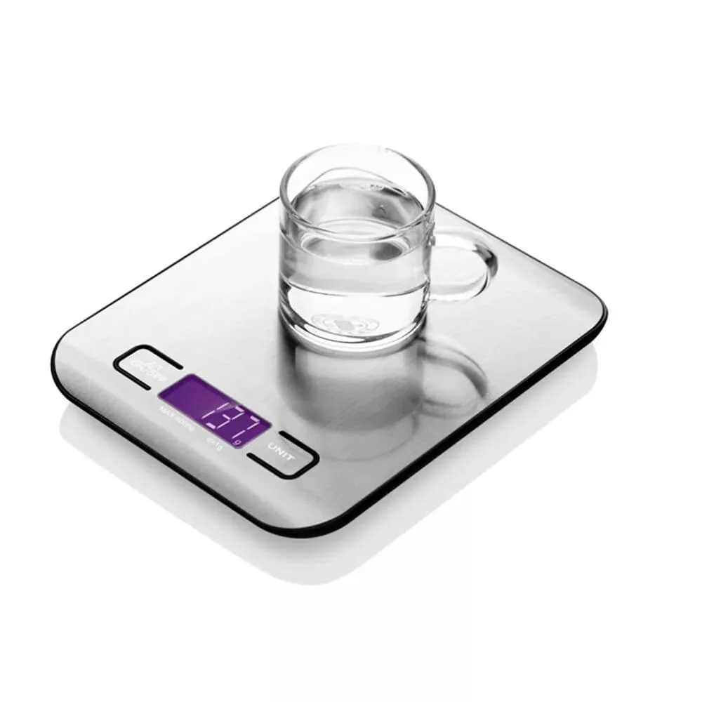 Stainless Steel Kitchen Scale with Measurement Markings – 1 Pc - Image 2