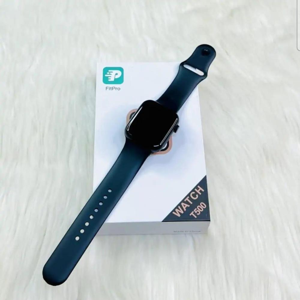 Smartwatch T500 Bluetooth with 2.5D Glass & Silicone Strap - Image 3