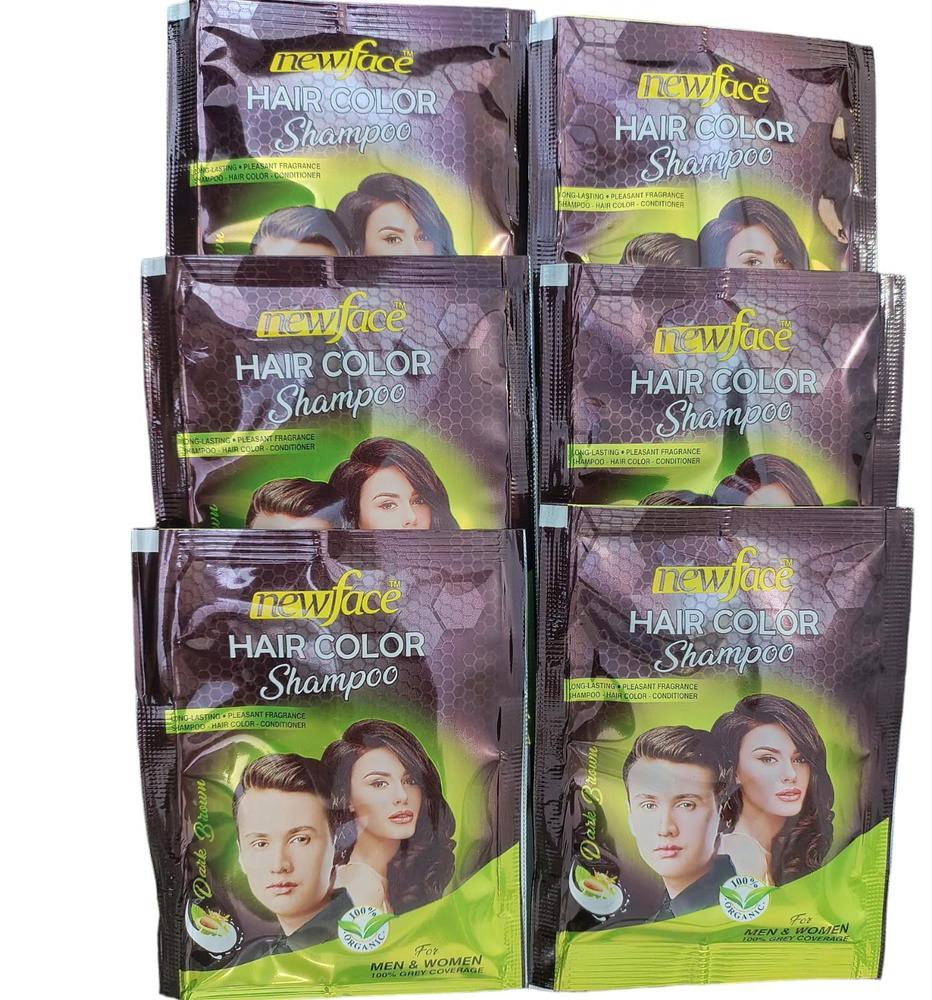 Premium Quality Brown Hair Shampoo 200ml Instant Color No Waiting - Image 2