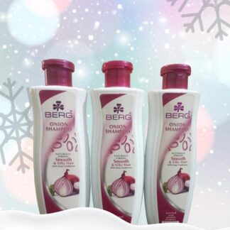Premium Onion Shampoo Pack 3 Bottles for Hair Fall Control
