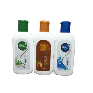Berg Natural Shampoos 3x200ml for All Hair Types