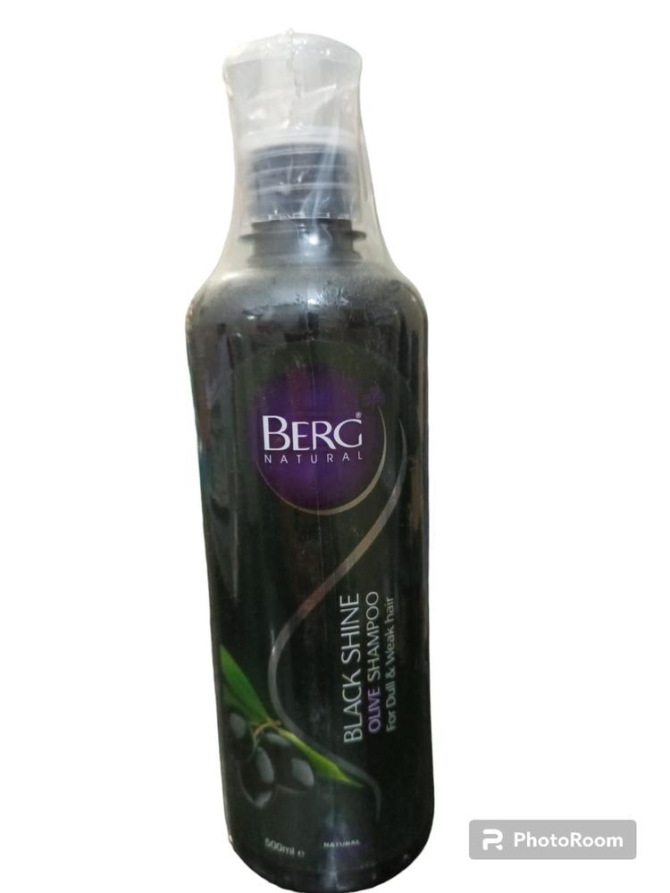 Natural Black Shine Shampoo 500ml Olive Oil