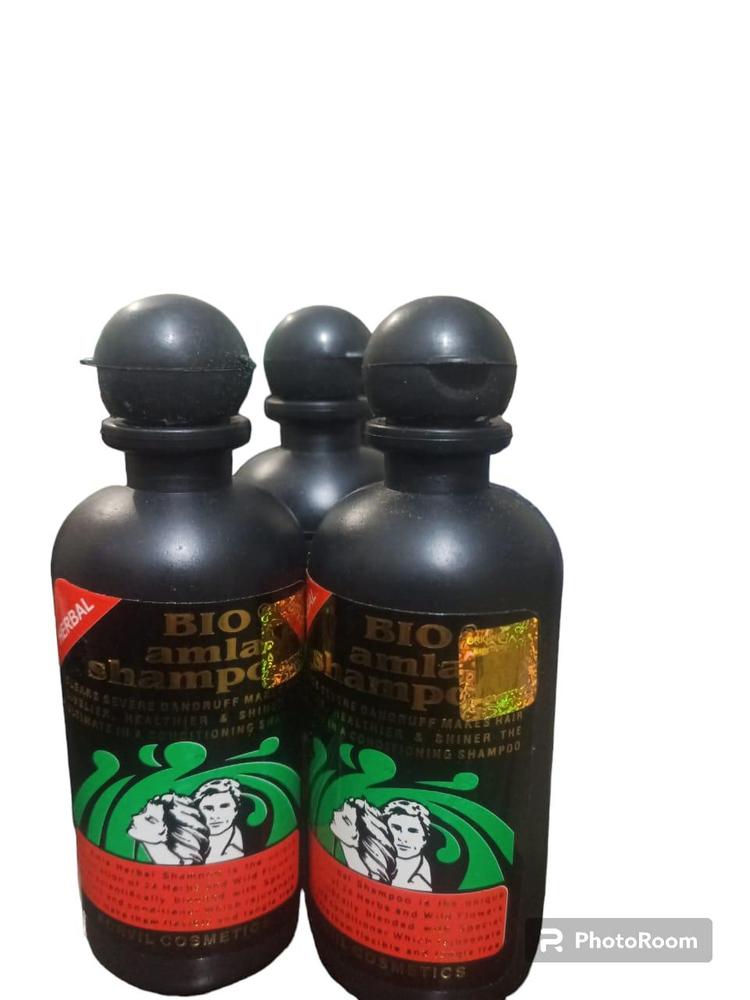 Bio Amla Herbal Shampoo 130ml Pack of 3 - Image 2