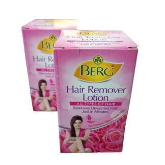 Berg Hair Remover Lotion Pink 2 Pack Smooth Skin