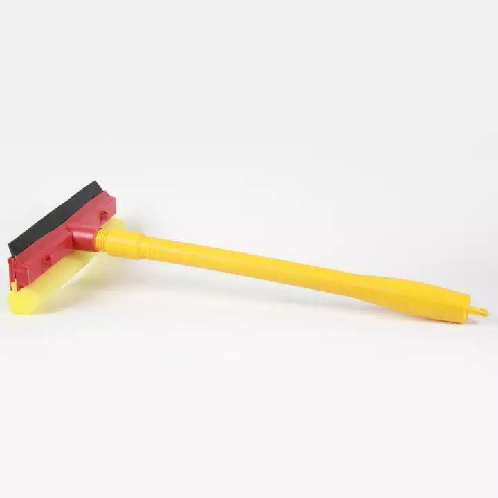 Stylish Bathroom Wiper Yellow Red Plastic Handle - Image 2
