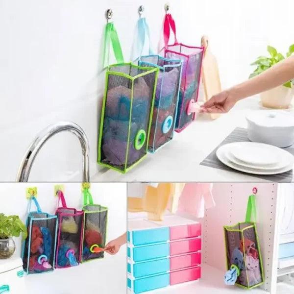 Stylish Wall-Mounted Storage Bags for Home Use - Image 3