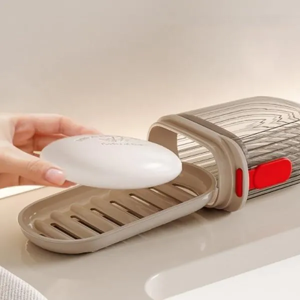 Anti Soap Softening Holder with Drain Water Design - Image 2