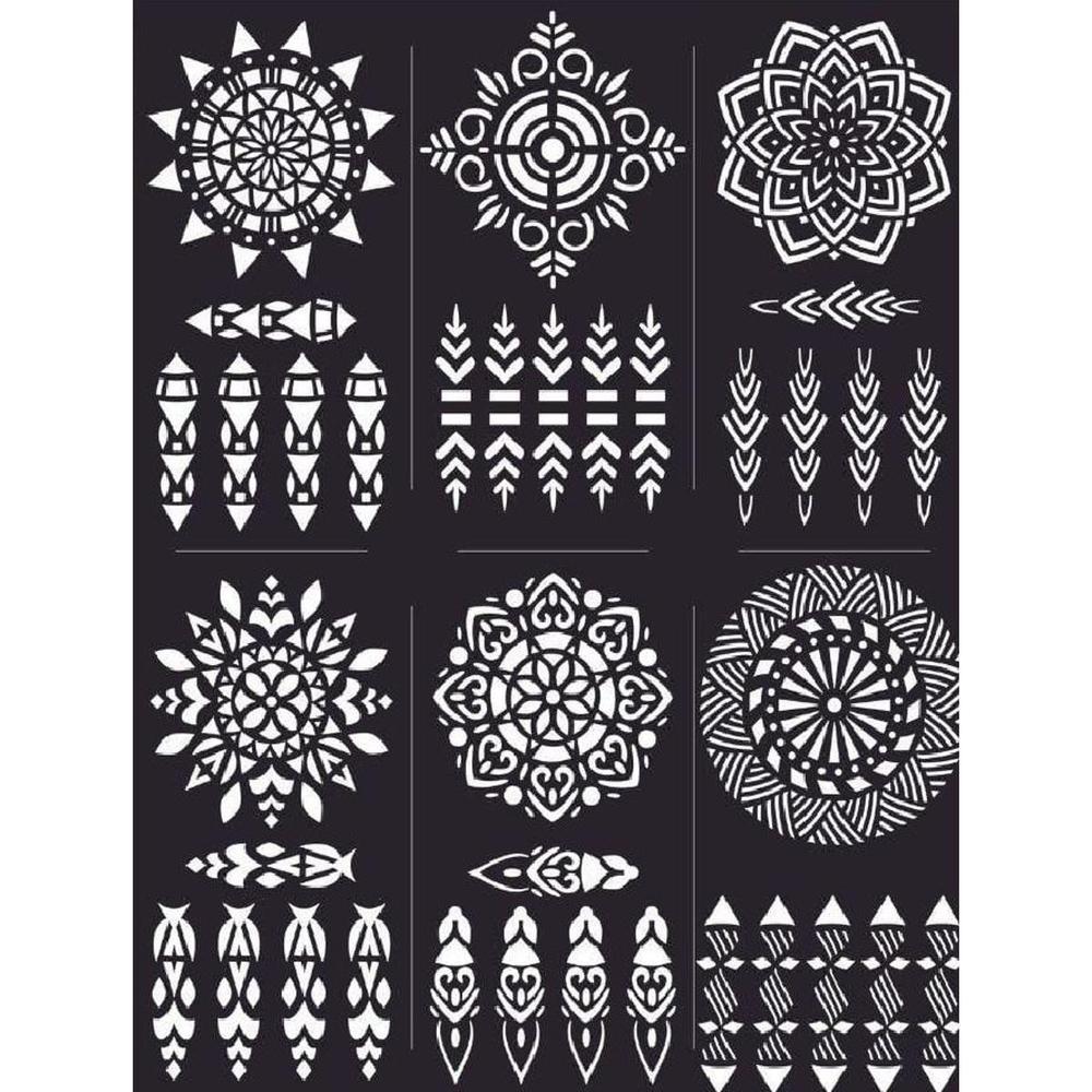 Mehndi Sticker Schemes Set for Weddings Eid - Image 2