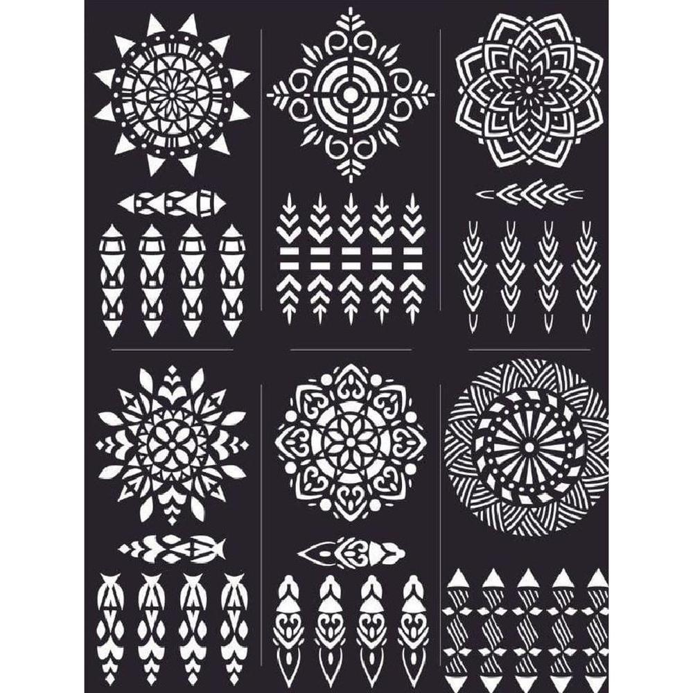 Mehndi Sticker Schemes Set for Weddings Eid - Image 3