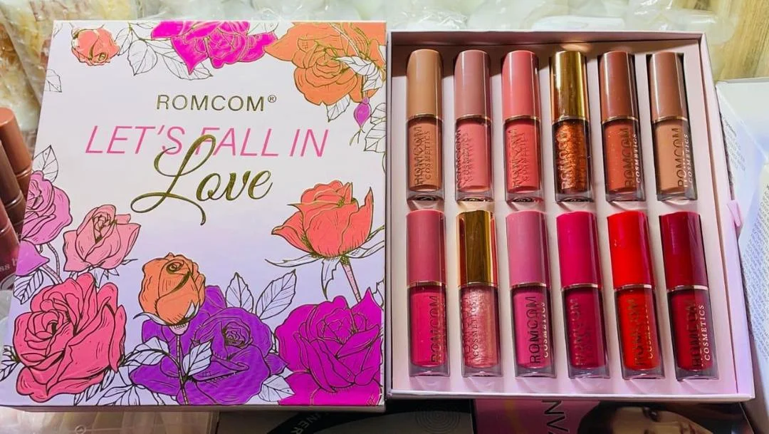 6-Piece Glossy Lip Gloss Set for Pakistani Women