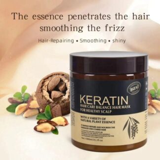 Premium Hair Mask 1000ml Smooth Cream for Frizz Control