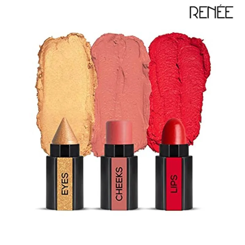 3-in-1 Matte Lip Pencil Set for Bold Lips - Image 2