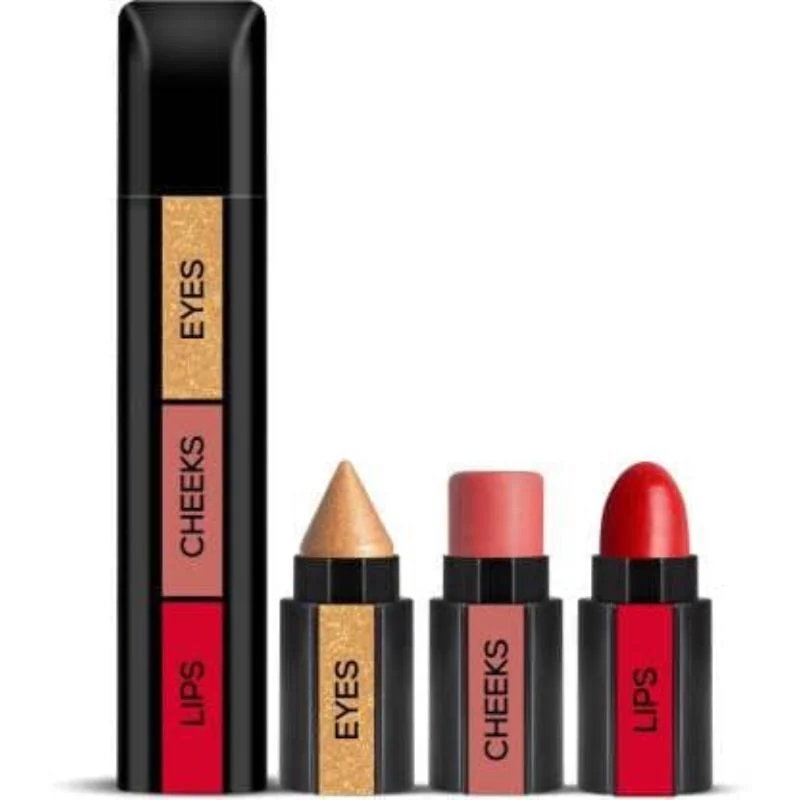 3-in-1 Matte Lip Pencil Set for Bold Lips - Image 3