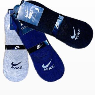 Cotton Ankle Socks Pack of 3 Navy Blue
