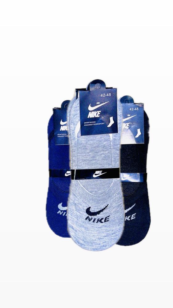 Cotton Ankle Socks Pack of 3 Navy Blue - Image 2