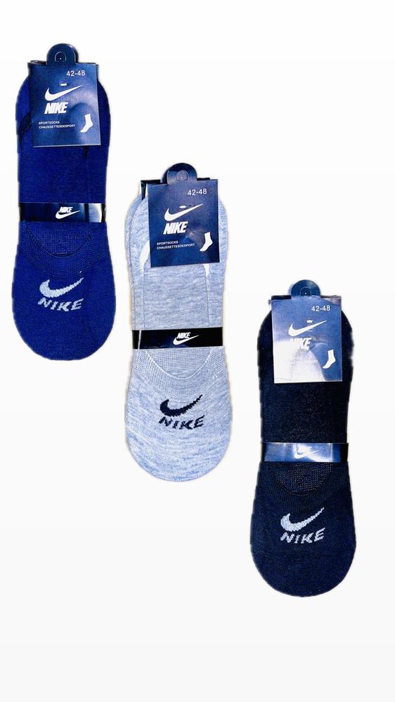 Cotton Ankle Socks Pack of 3 Navy Blue - Image 4
