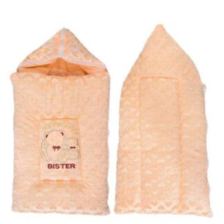Baby Hooded Carry Nest Velvet Filled Warm Blanket