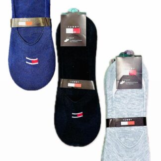 Men's Ankle Socks Cotton Navy Black Heather Grey Tommy Hilfiger