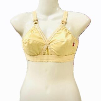 Non-Padded Lawn Cotton Bra Yellow