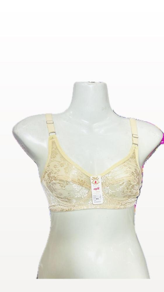 Elegant Lace Non-Padded Cotton Bra for Daily Wear - Image 5
