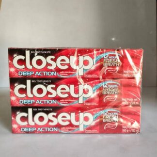 Closeup Deep Action Gel Toothpaste 123ml Pack of 2