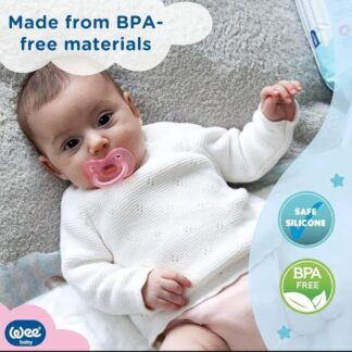 BPA-Free Pacifier for Babies 3-18 Months Multicolor