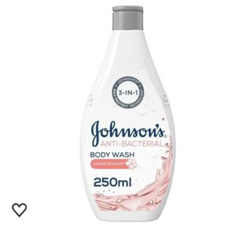Johnson's Anti-Bacterial Body Wash 250ml Almond Blossom