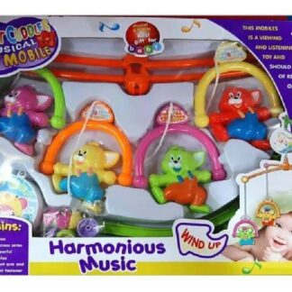 Baby Musical Crib with Harmonious Music for 0-24 Months