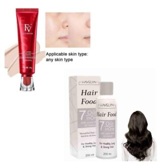 2 in 1 Makeup & Hair Oil Combo for Pakistani Women