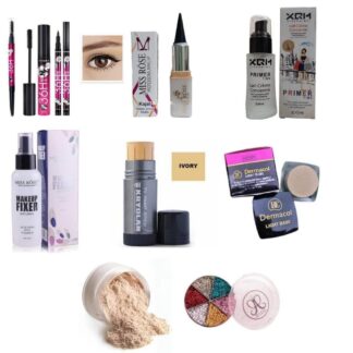 10 in 1 Makeup Kit Ivory Black Multicolor