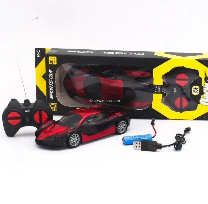 Blue RC Car for Kids with Remote & Battery - Image 2