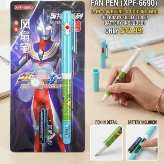 kids Fan Pen, Fan Ballpen With Battery Imported Made