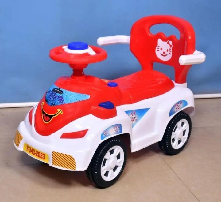 Kids Riding Car Red White Hello Kitty ABS Plastic - Image 2